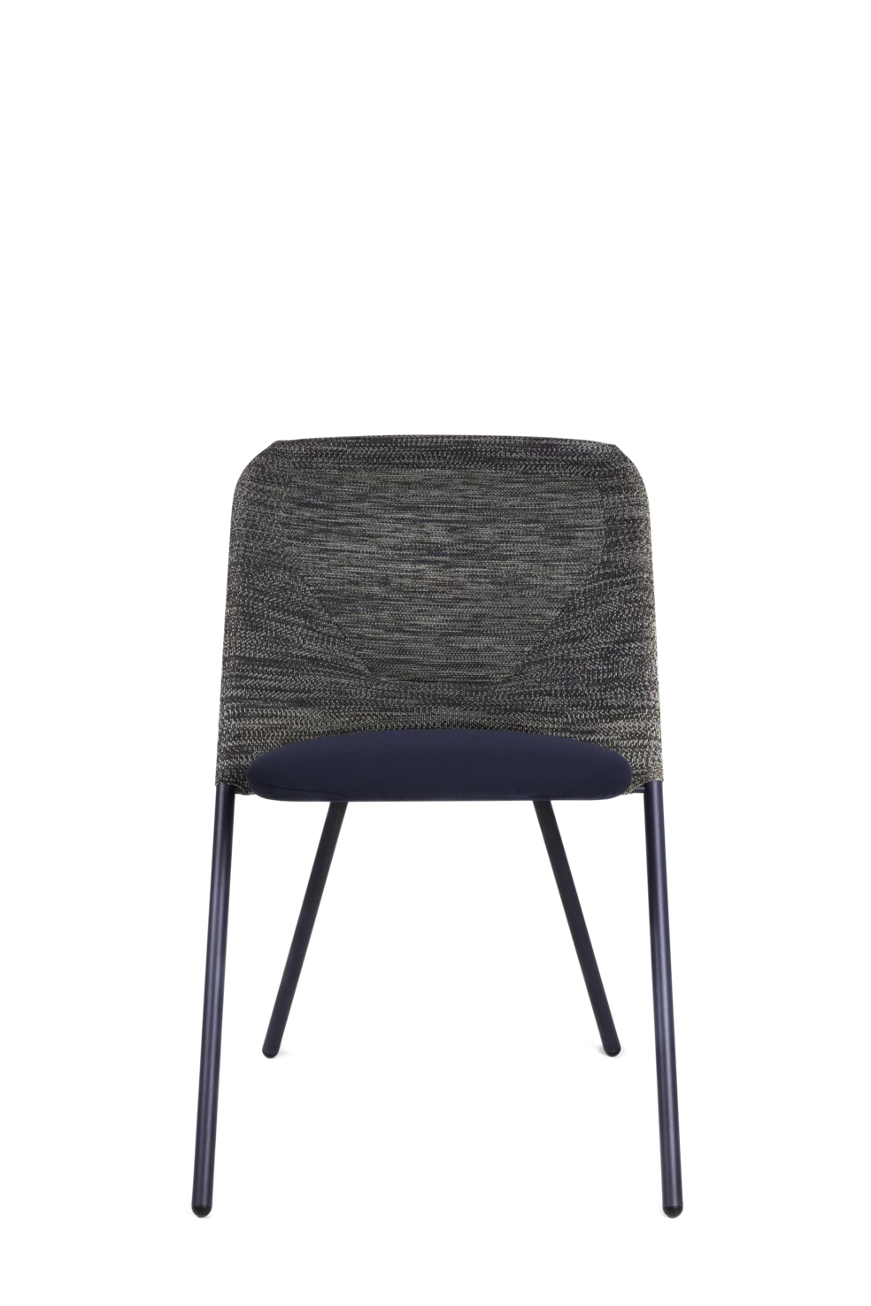 Shift Dining Chair Blue Grey front side